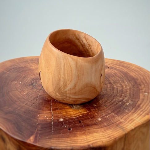 Cană din frasin pentru cappuccino