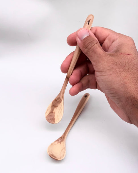 Lingurițe din lemn de liliac