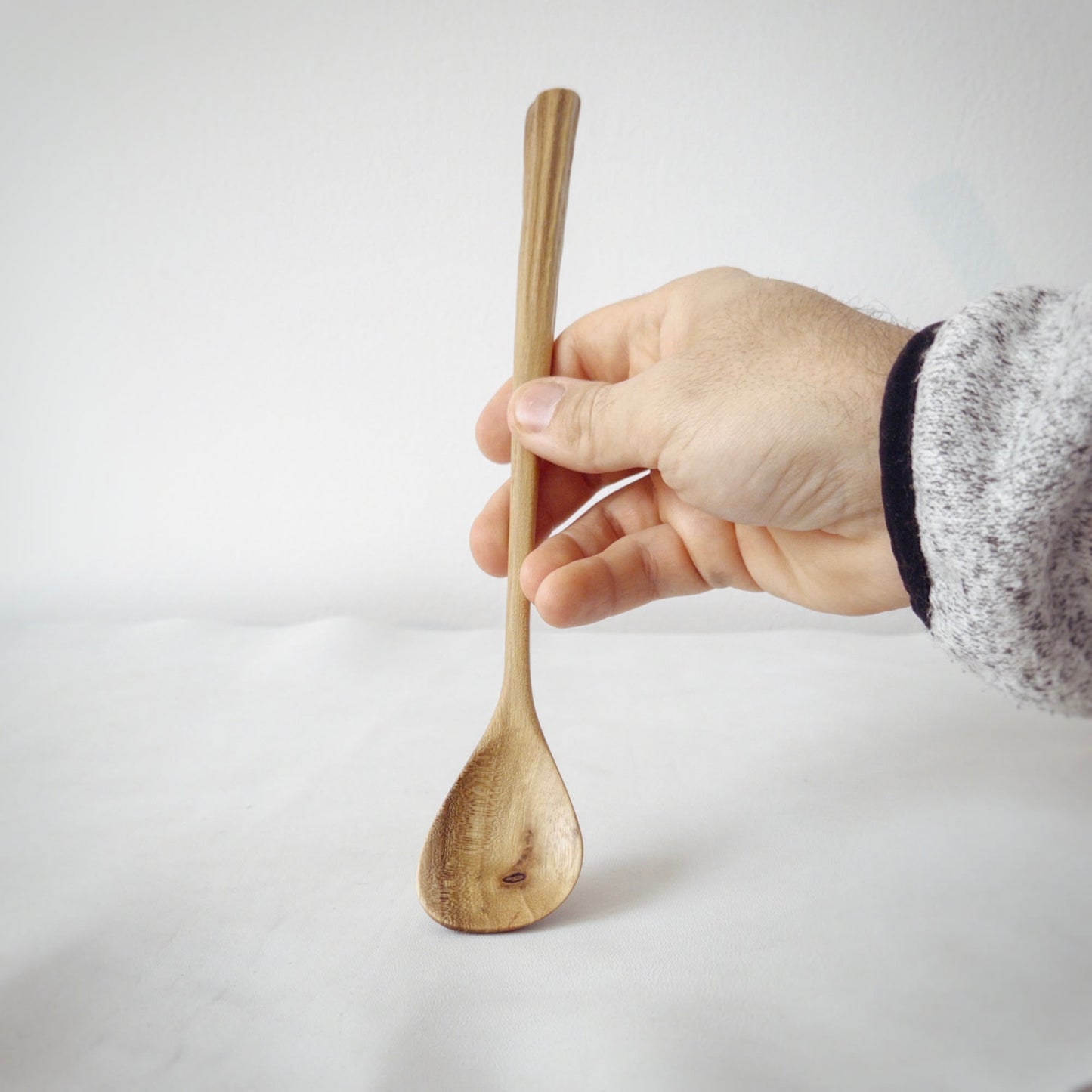 Lingură de gătit din salcâm