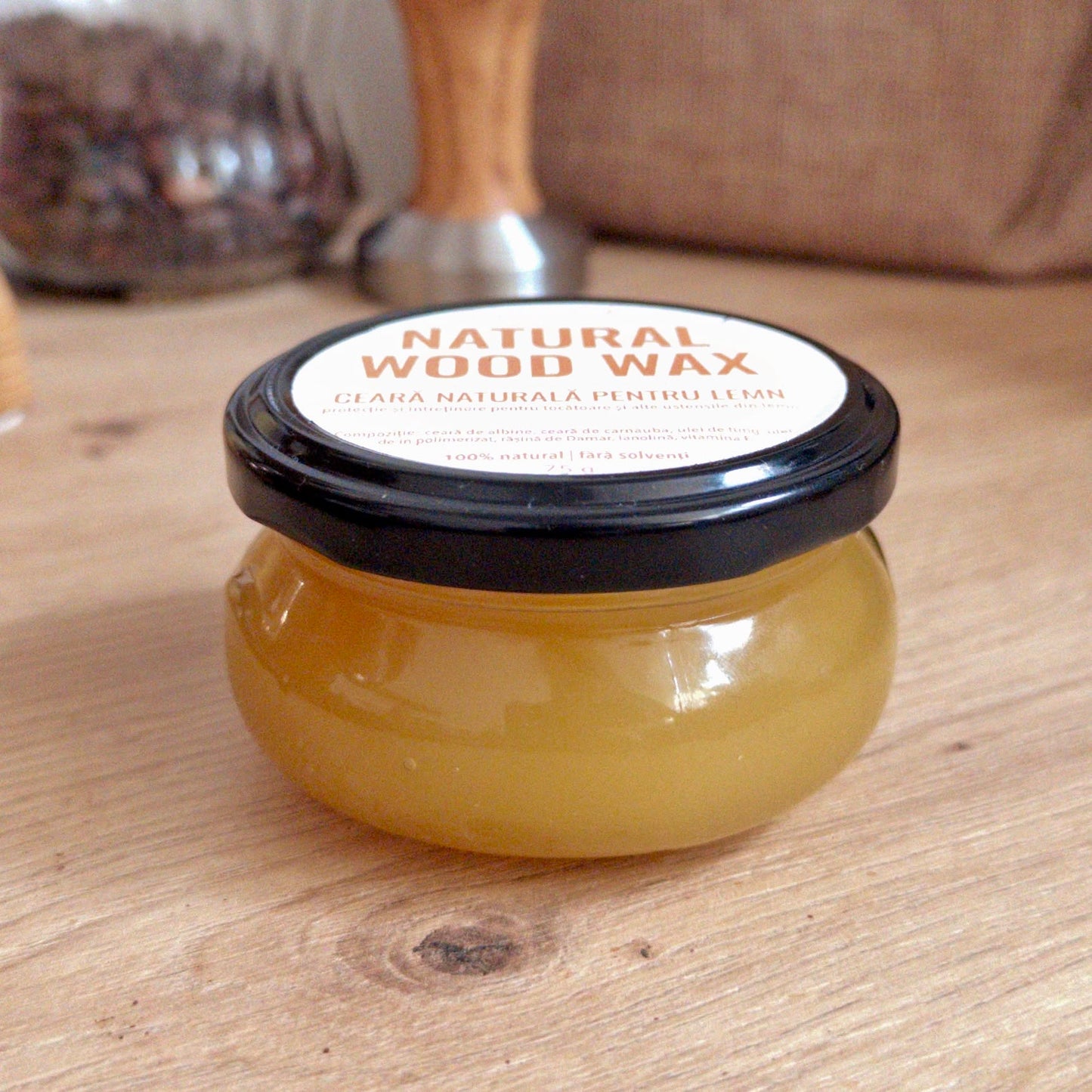 Ceară naturală pentru lemn