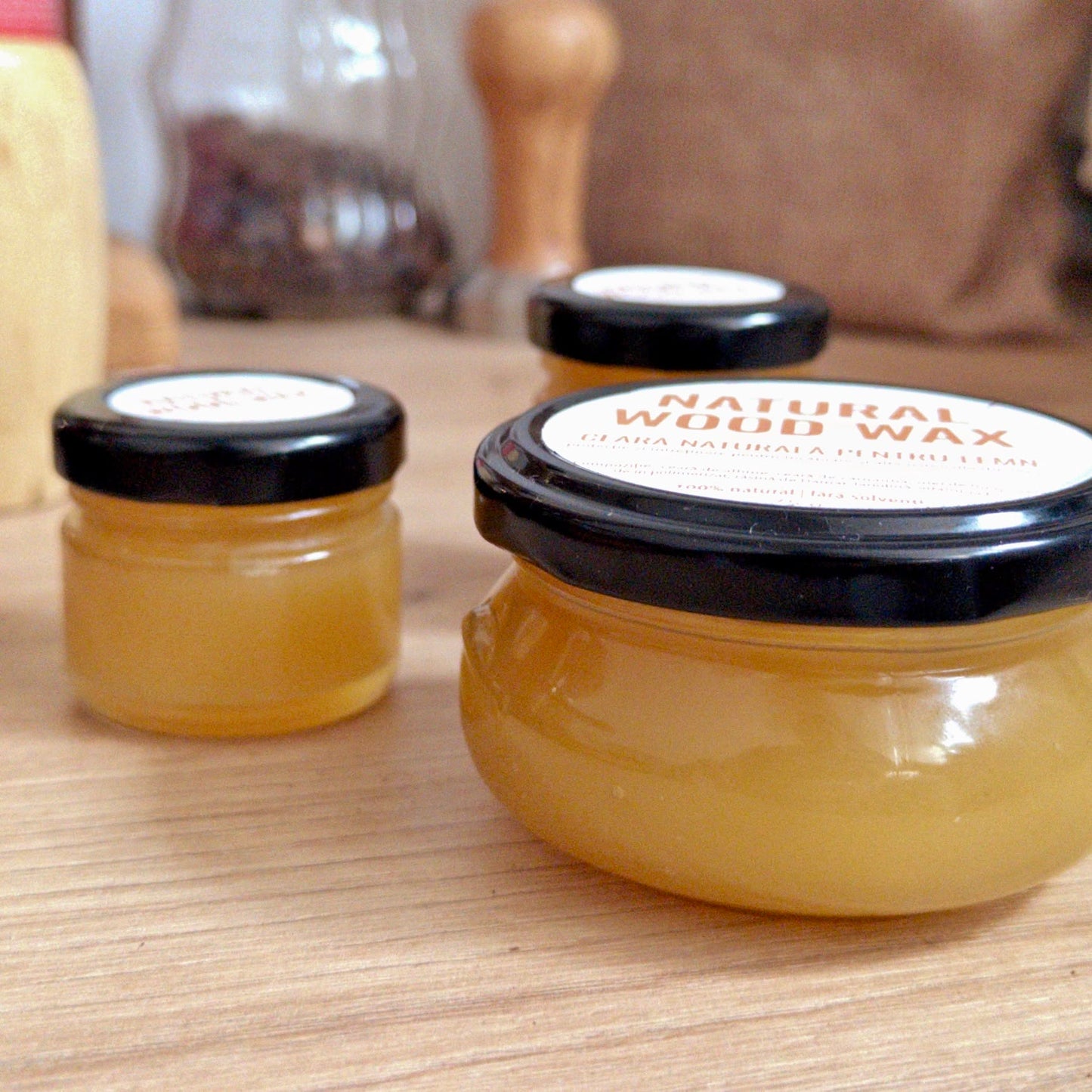 Ceară naturală pentru lemn