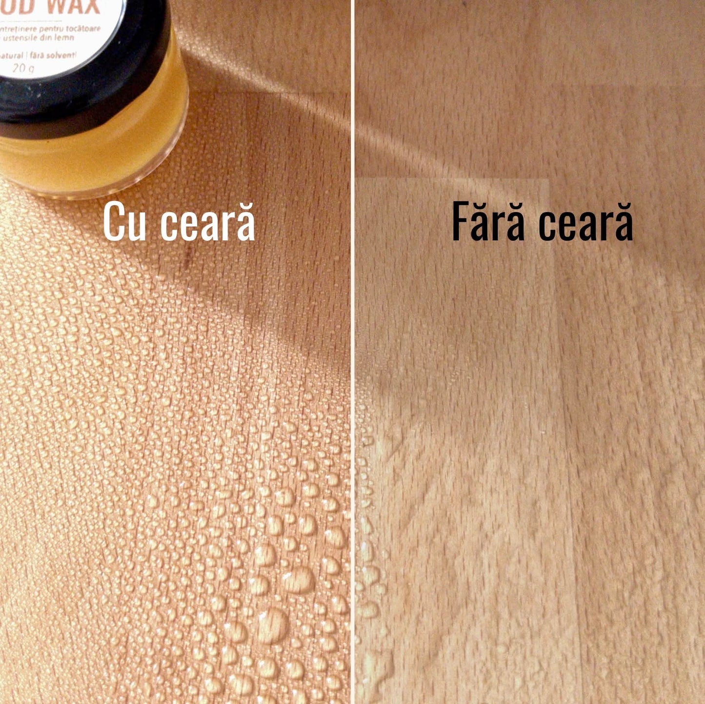 Ceară naturală pentru lemn